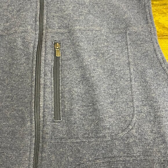 Overland Women's Wool Blend Full Zip Vest Blue Sz XXL Pockets Minimalist - Picture 4 of 8
